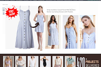 design ai virtual try on images for amazon clothing listings