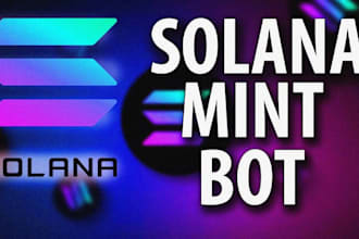 build solana front running bot, volume bot, crypto trading bot, arbitrage bot