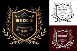 do coat of arms shield luxury emblem family crest logo