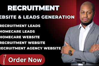 create job board website job search website recruiting or hr agency website