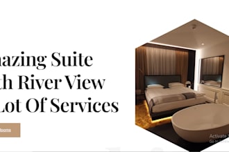 create property management, airbnb and vacation rental, hotel booking website