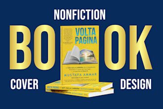 design a professional nonfiction book cover for KDP and ebook