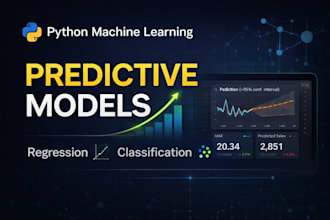 build predictive machine learning models in python