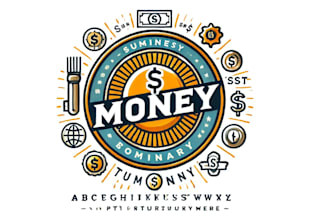 design money and finance logo
