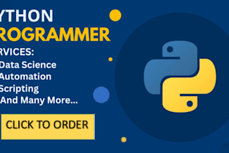 do python programming tasks and coding algorithms with gui