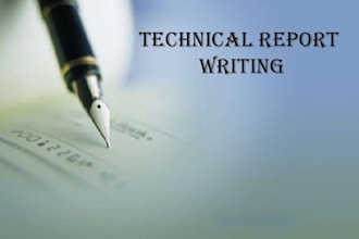 do technical writing  related to the construction projects