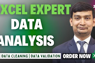 do data analysis, data splitting, data validation, etc