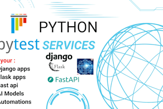 do python testing services pytest automation  API  ai testing