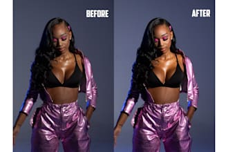 do high end photoshop photo retouching