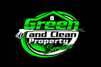create exclusive and marvelous pressure washing logo design
