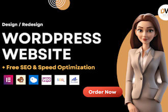build, redesign, fix and SEO optimize your wordpress site
