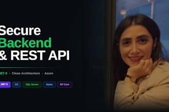build a secure and rest API with clean architecture and azure deployment