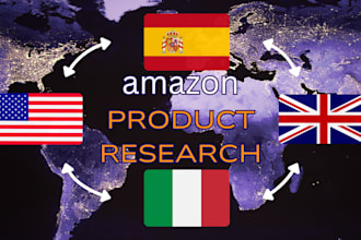 do amazon product research, analysis, and roadmap