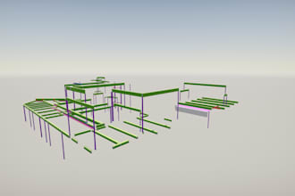 do steel detailing for single family house