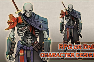 create dnd or rpg characters