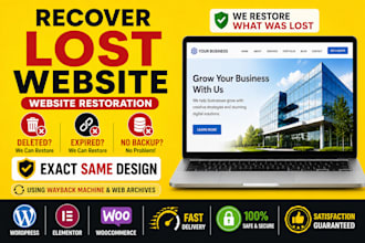 restore website from web archive to wordpress, wayback machine to wordpress