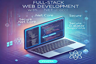 develop full stack web applications with asp net core