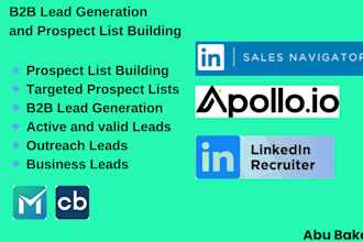 provide you prospect lists