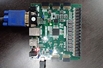 do verilog coding and design upto bitstream for your fpga