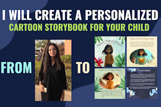 create a personalized cartoon storybook for your child