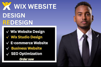 design wix website and wix dynamic pages