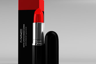 do  3d cosmetic products, 3d fragrance bottle designed, label design and render
