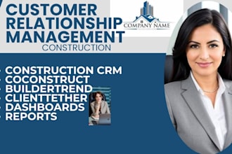 setup construction CRM coconstruct buildertrend clientthether dashboards reports