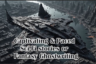 ghostwrite captivating fantasy and science fiction sci fi stories or ebooks