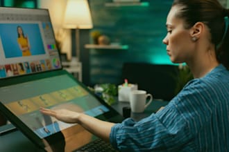 do photoshop documents, manage text, replace images, and modify screenshots