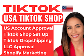 set up USA tiktok shop tiktok dropshipping US tiktok shop for non us resident