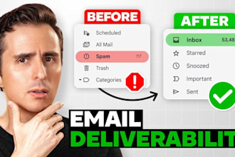 fix mailchimp dns, spf, dkim, dmarc to improve email deliverability, stop spam