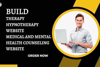 build therapy hypnotherapy website medical and mental health counseling website