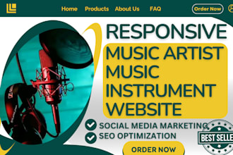 design music studio artist dj band producer paino music instrument drums website