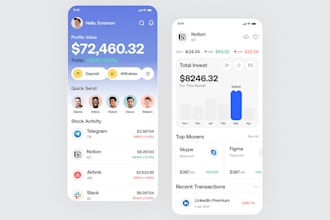 develop forex trading app crypto trading app stock trading app