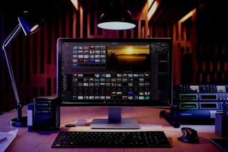 the editing of a video