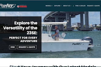design yacht booking website boat rental website jet ski, boat cruise website