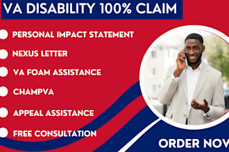 craft VA disability letter for benefit, appeal, va increase VA disability claim