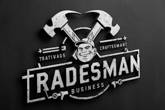 do tradesman logo with satisfaction guaranteed