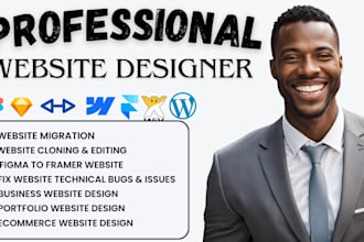 develop or migrate modx wix framer laravel prestashop or joomla to wordpress
