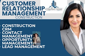 setup construction CRM contact management opportunity management lead management
