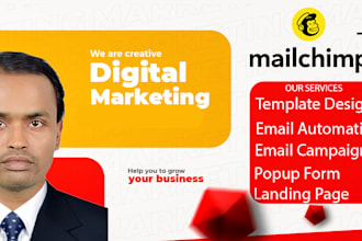 do malchimp email template campaign automation popup design