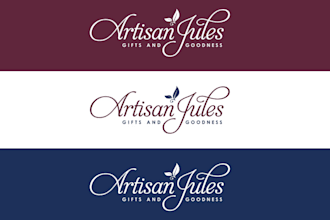 design small gift boutique cool artsy logo