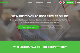 raffle website, giveaway , raffle, giveaway website, competition website , draw