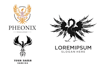 make high quality falcon phoenix logo