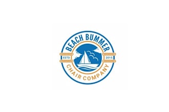 make impressive super best beach chair logo