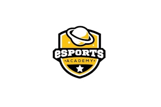 make good looking structured e sports academy logo