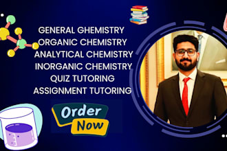 assist organic chemistry, inorganic chemistry and general chemistry