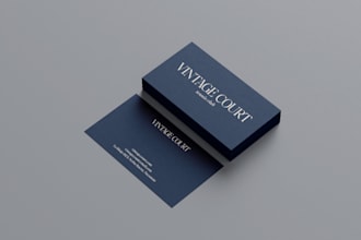 make a stylish business card for you or your brand