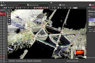 do point cloud data processing, photogrammetry, lidar scan registration