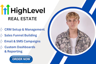 setup gohighlevel for your real estate agency, sms and campaigns, ghl pipelines
